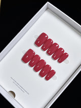 The Essential Solids | Short Medium Square | Handmade Press-on Nails