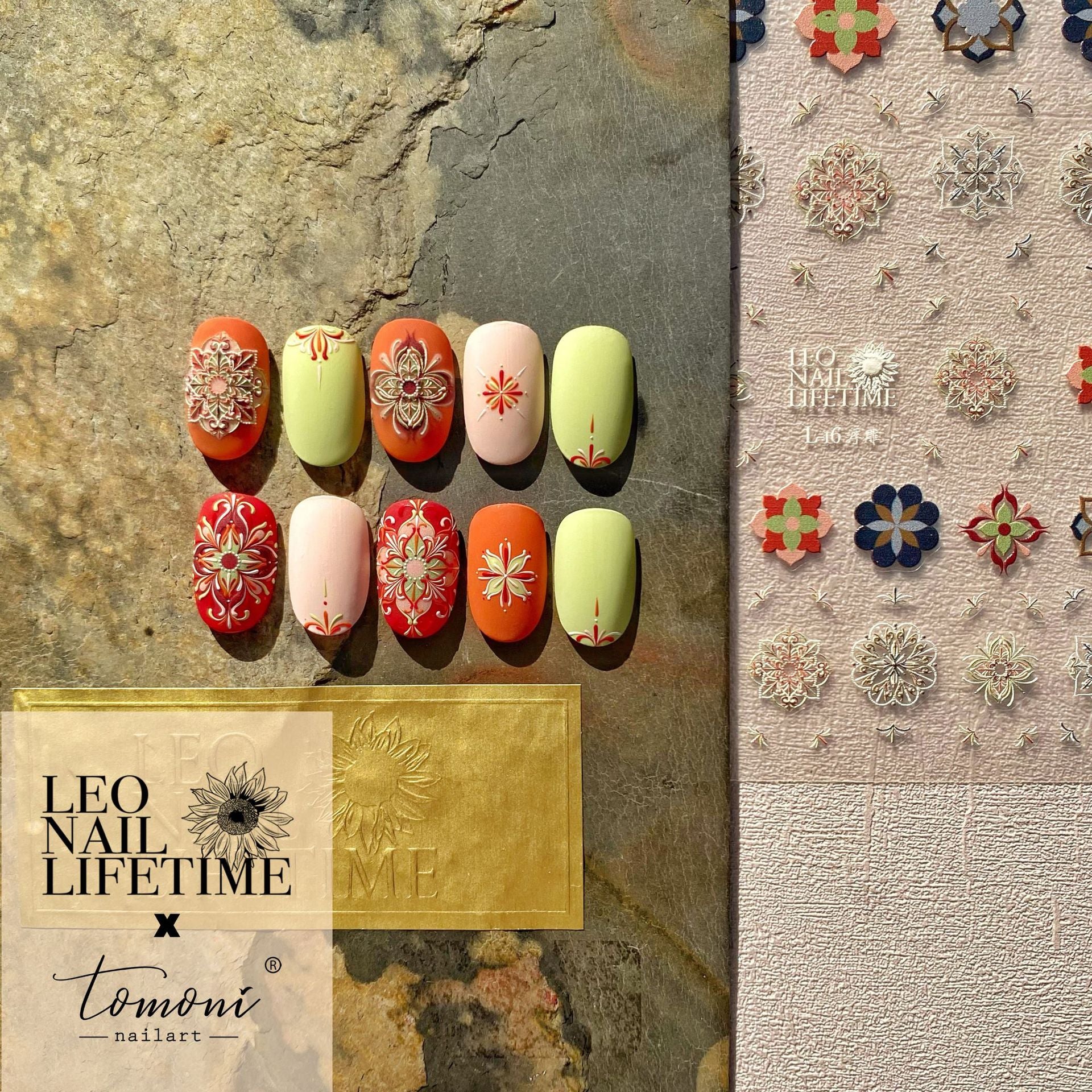 365nails: "Dunhuang Mandala" – Nail Art Stickers