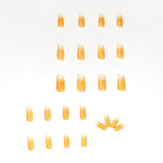 Lemonade Summer Press on nails Finished Fake Nail Nail  Nail  False nail  Nail ｜365nails