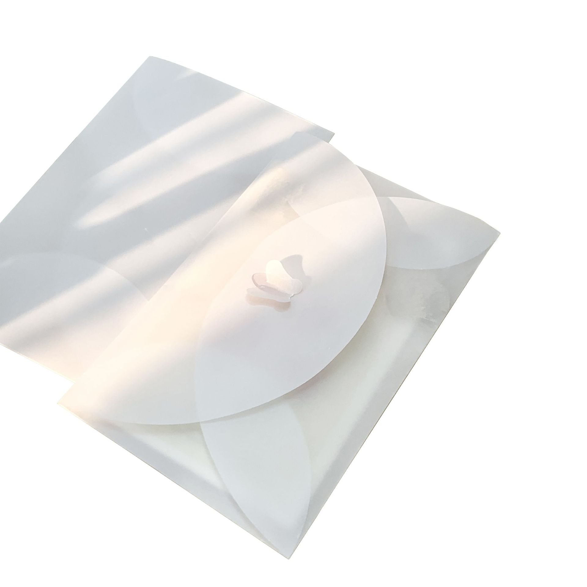 Frosted Translucent Envelope – Sulphate Paper Packaging Bag for Press‑On Nails and Gifts