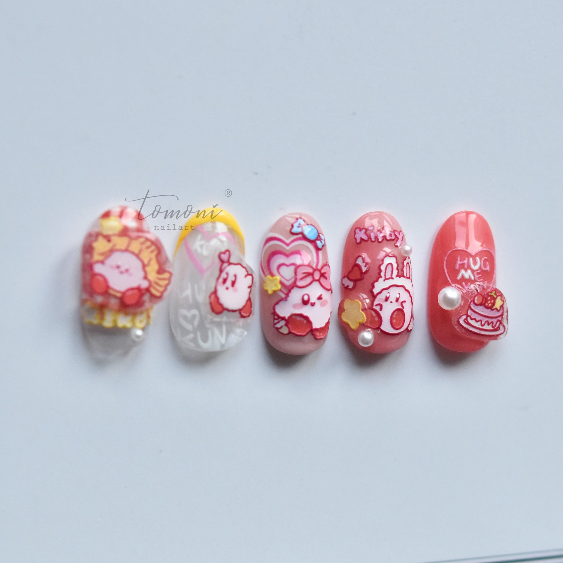Kirby's Sweet Adventure – Playful Nail Art Set