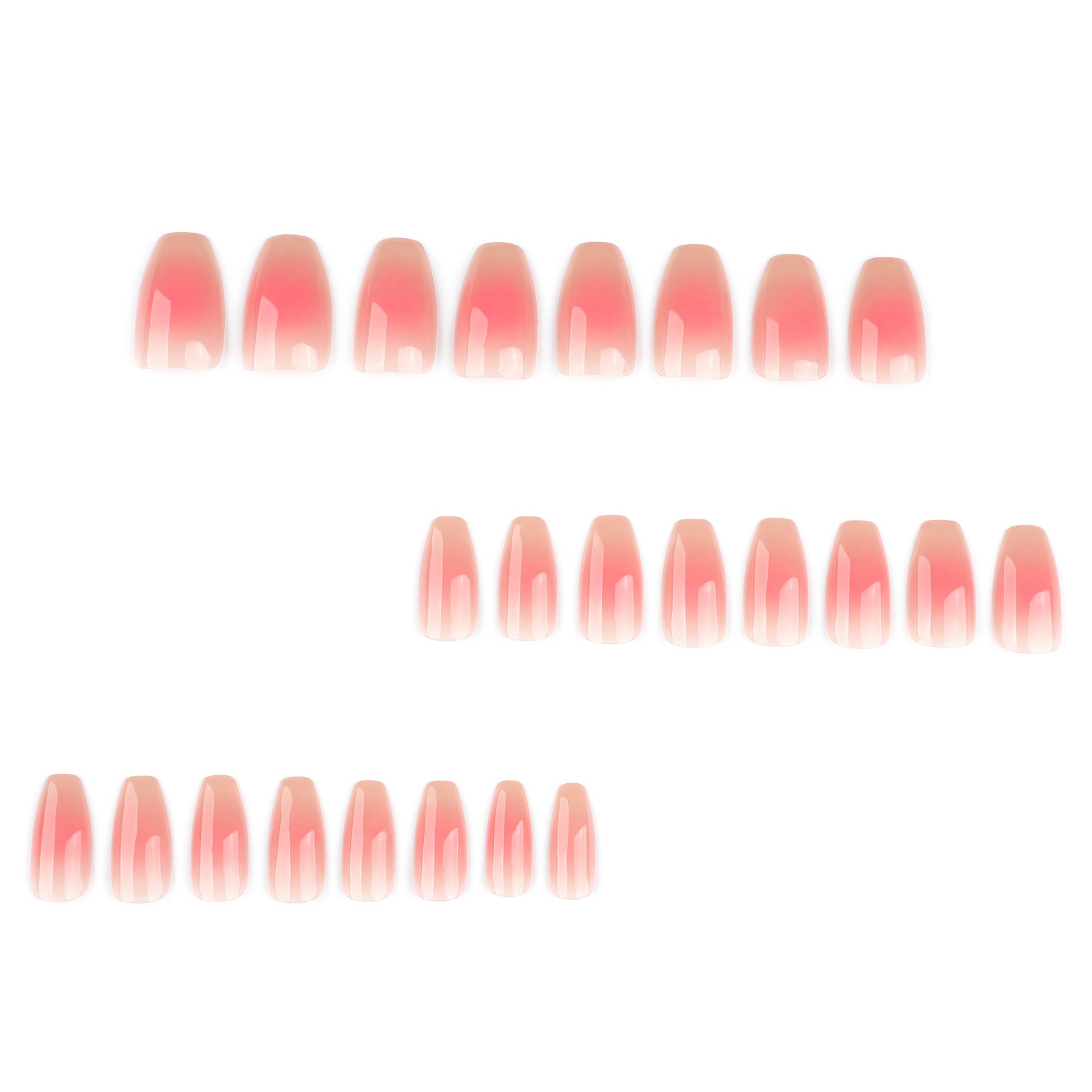 Soft Nude Gradient Daily Press On Nails