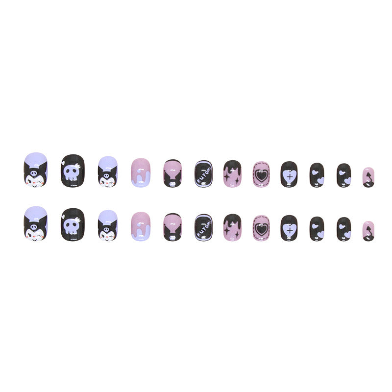Kids nails cute nail art 24 pieces｜365nails