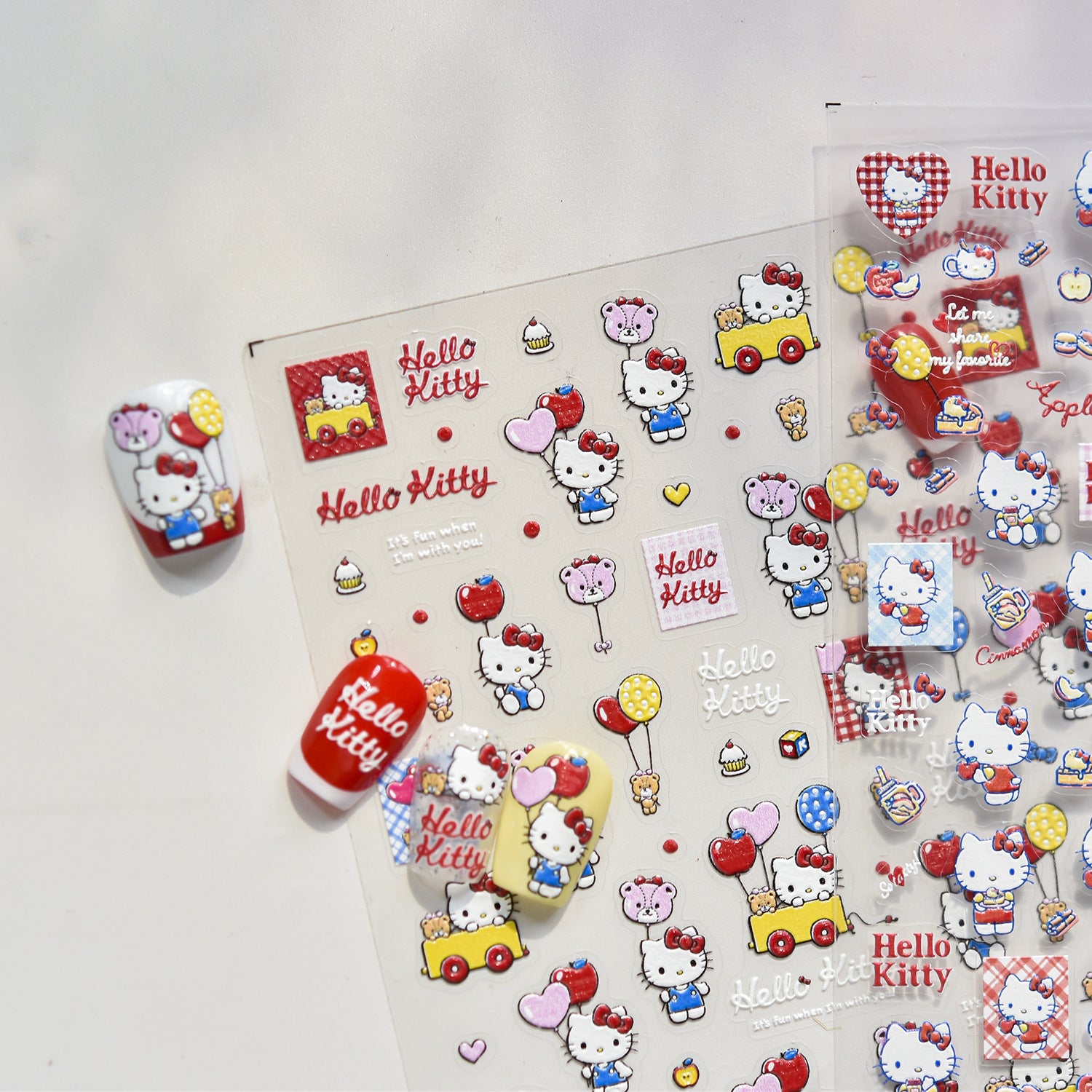 Hello Kitty Nail Stickers – Official Licensed Kawaii Collection