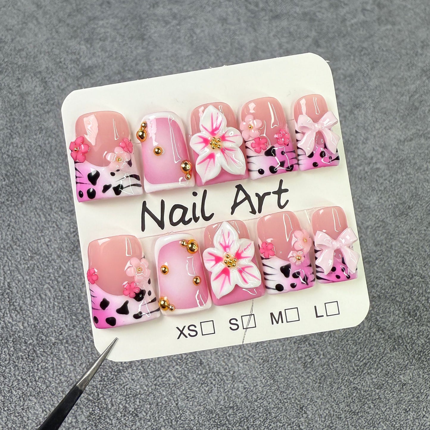 Sweet Blush Series Press-On Nails