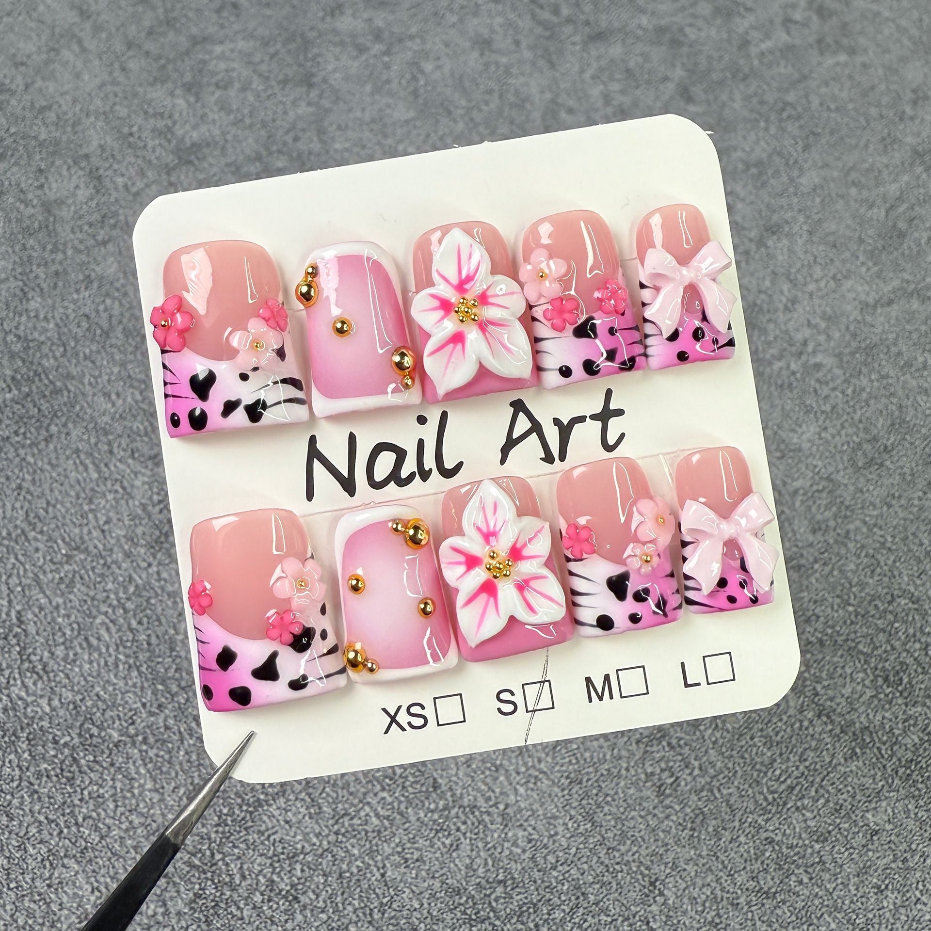 Sweet Blush Series Press-On Nails