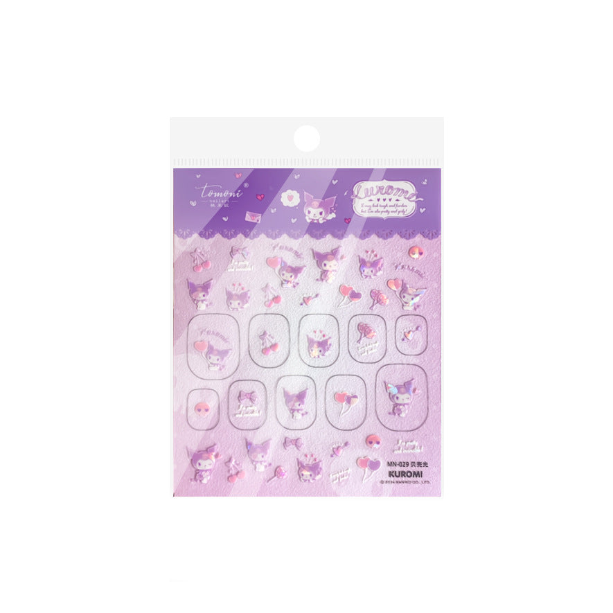 365nails: "My Melody & Kuromi Chinese Style" – nail art stickers