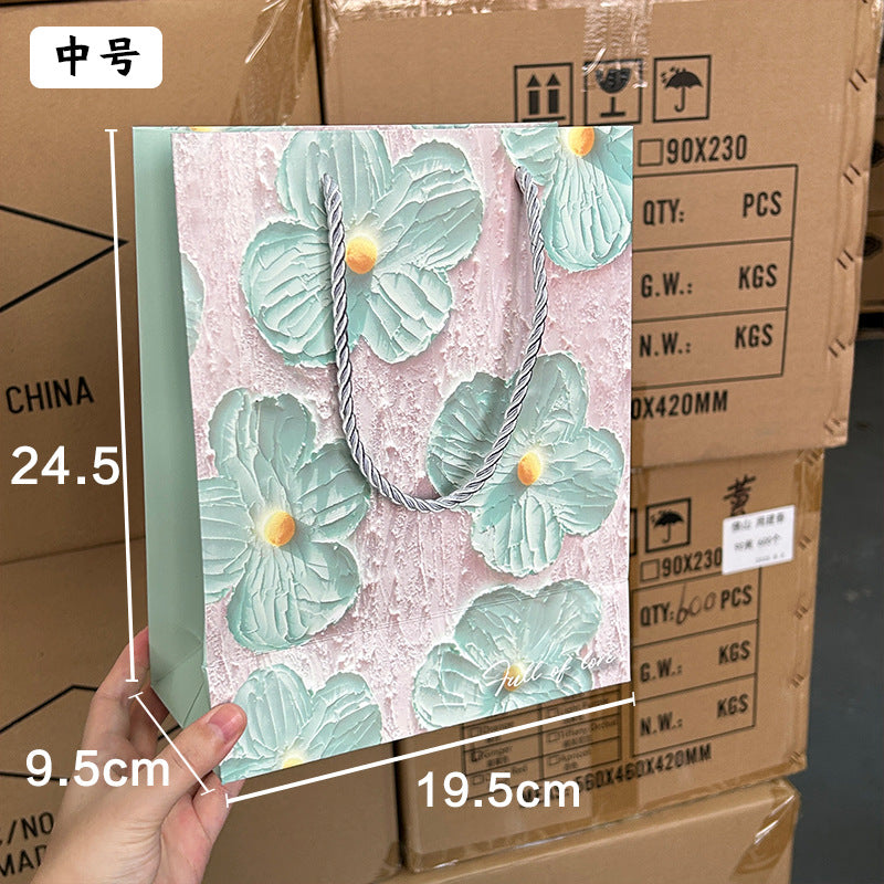 高級紙質購物袋 — 時尚精品手提禮袋，適合送禮與包裝