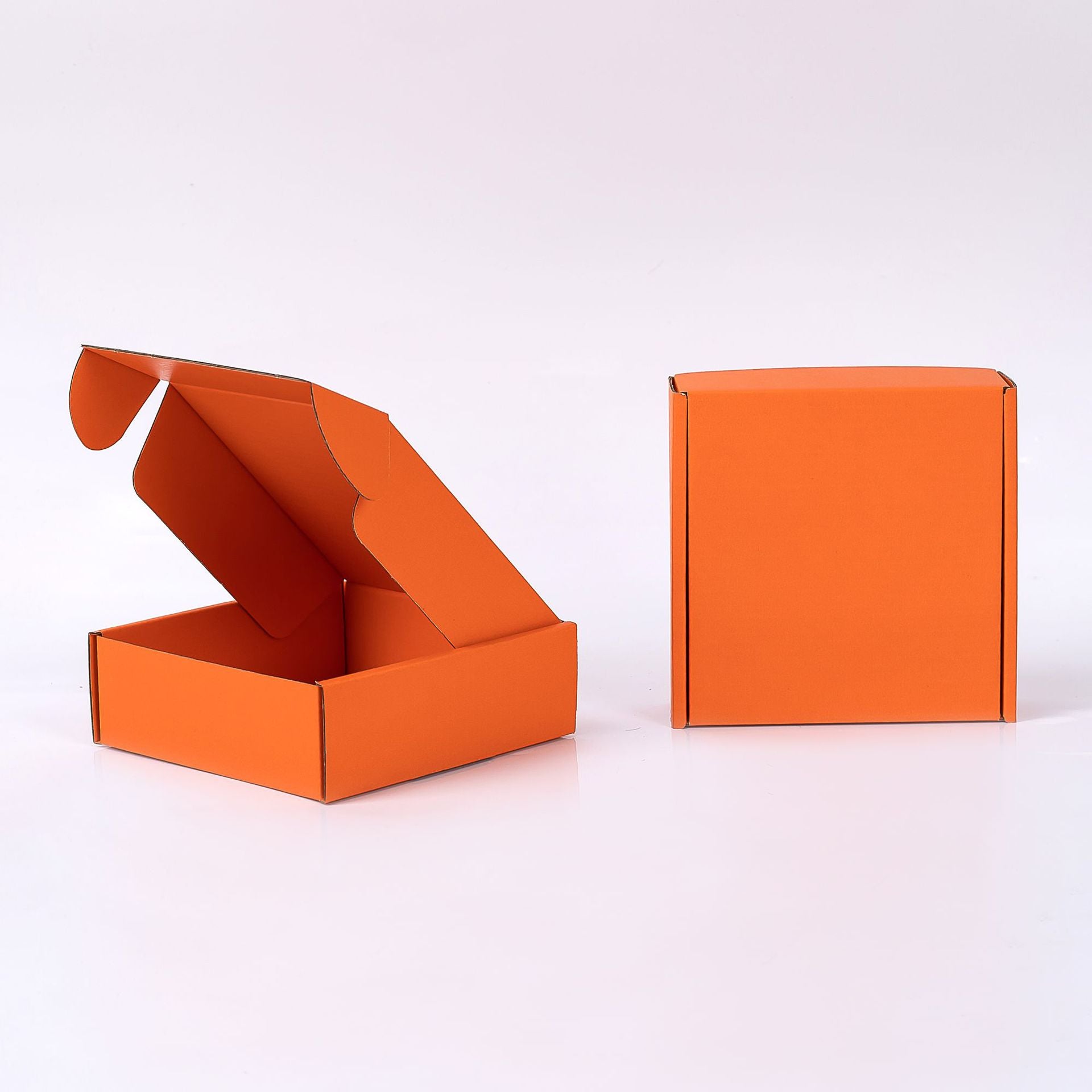 Premium Double-Sided Color Mailer Boxes – Custom Logo Corrugated Shipping Box (MOQ 100)