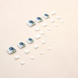 Mariposa 3D fresca y pura. Modelo de uñas postizas a presión. Uñas postizas especiales de hada. Modelo de uñas postizas a presión. ｜365nails