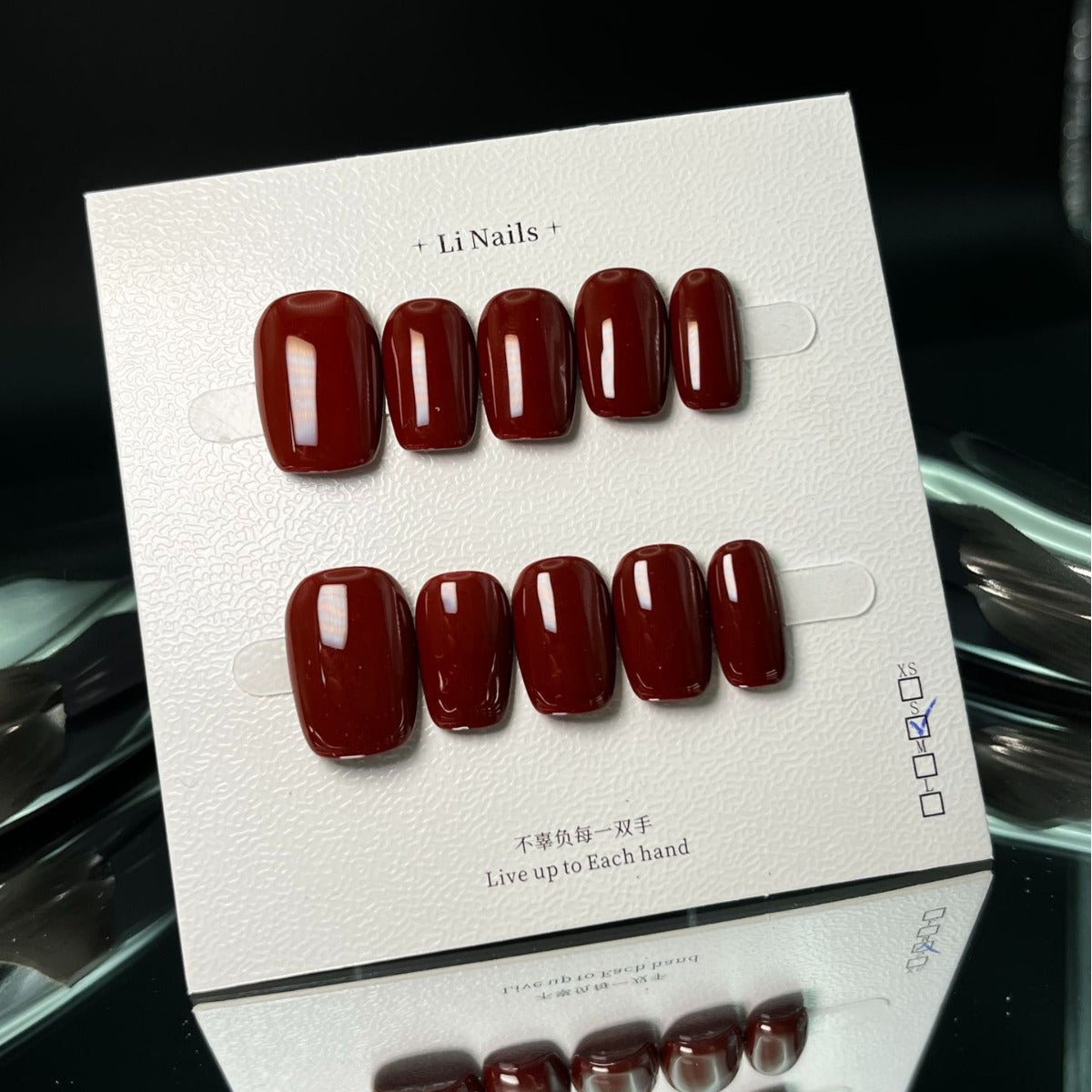 The Essential Solids | Short Round Cute | Handmade Press-on Nails