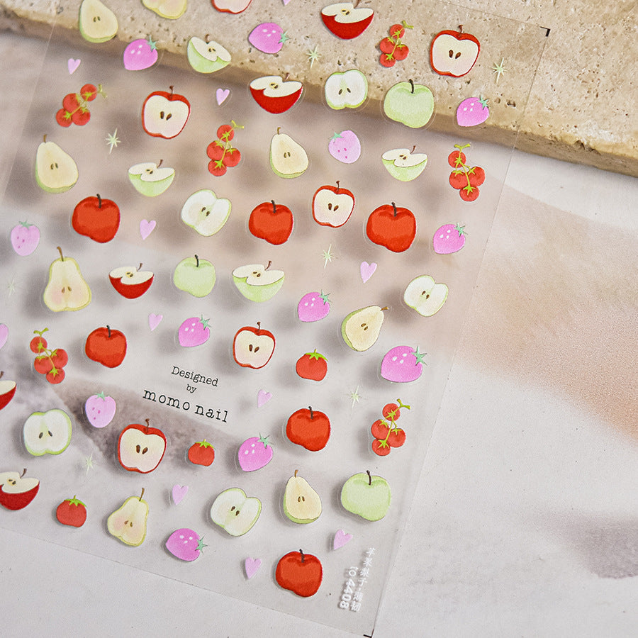 365nails: "Watercolor Fruit" – nail art stickers
