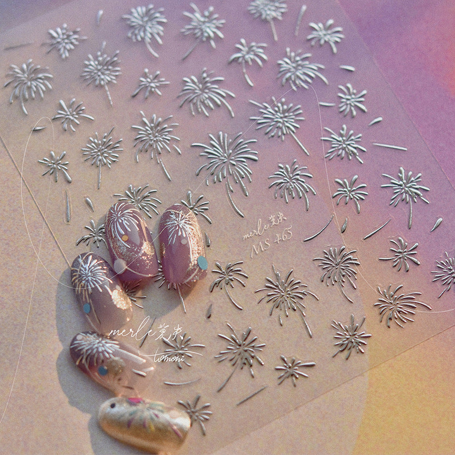全息煙火 — 節慶華麗美甲套組