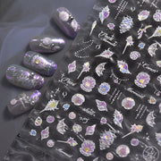 365nails: "Aurora Seashell Cove" – Nail Art Stickers