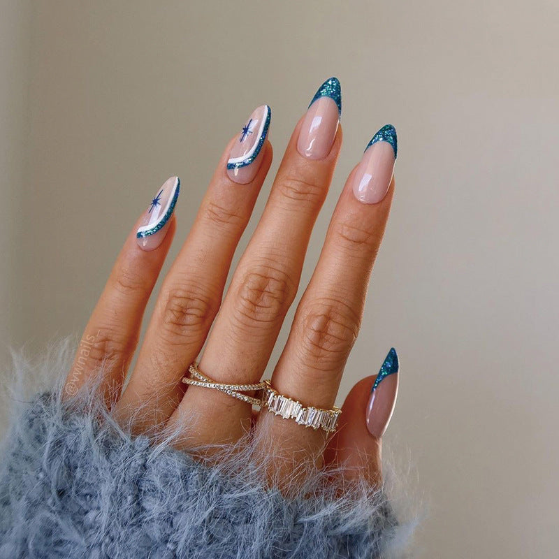 Christmas wear nail special fake nail nail nail piece press on nails｜365nails