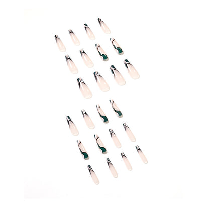 Ink Contrast Color  Wave Nail Art Line nail patch Removable, Nail Patch Nail Art Patch｜365nails