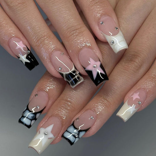 Medium and long ballet nail art   nail wear special nail art piece   wholesale｜365nails