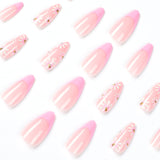 Unhas postiças no atacado Unhas postiças, unhas postiças com borda em pó francês no atacado Unhas postiças no atacado｜365nails