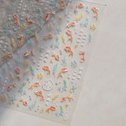 全息金魚水域系列：「月光池塘」—3D 甲貼