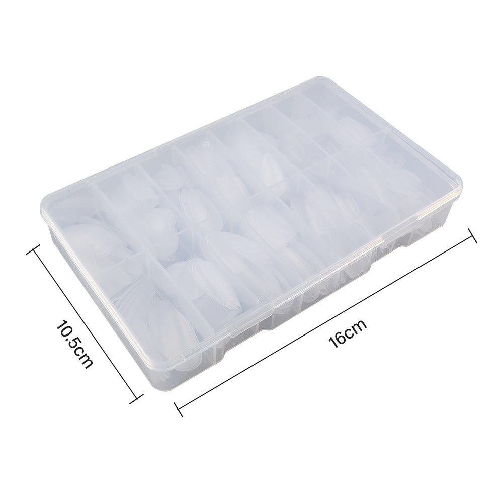 Nail Tips Amazon popular press on nails matte 450 almonds free of engraving ultra-thin and seamless patch manicure fake nails