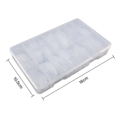Nail Tips Amazon popular press on nails matte 450 almonds free of engraving ultra-thin and seamless patch manicure fake nails