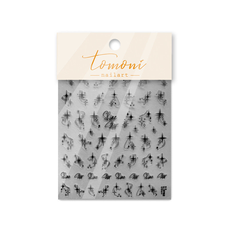 365nails: "shine star sparkle" – Adesivos para Unhas