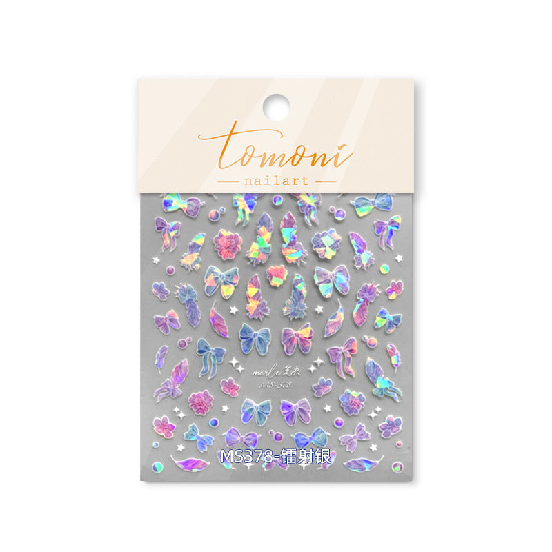365nails: "Mermaid Tail Iridescent Seashell" – nail art stickers