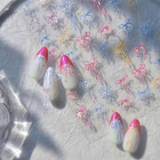 365nails: "Iridescent Bow" –Nail Art Stickers