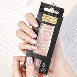 Starry Cat Eye Short Nail Set