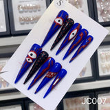 Extra Long 5.5cm Stiletto Press-On Nails Collection | Dozens of Styles | Reusable & Ready to Wear