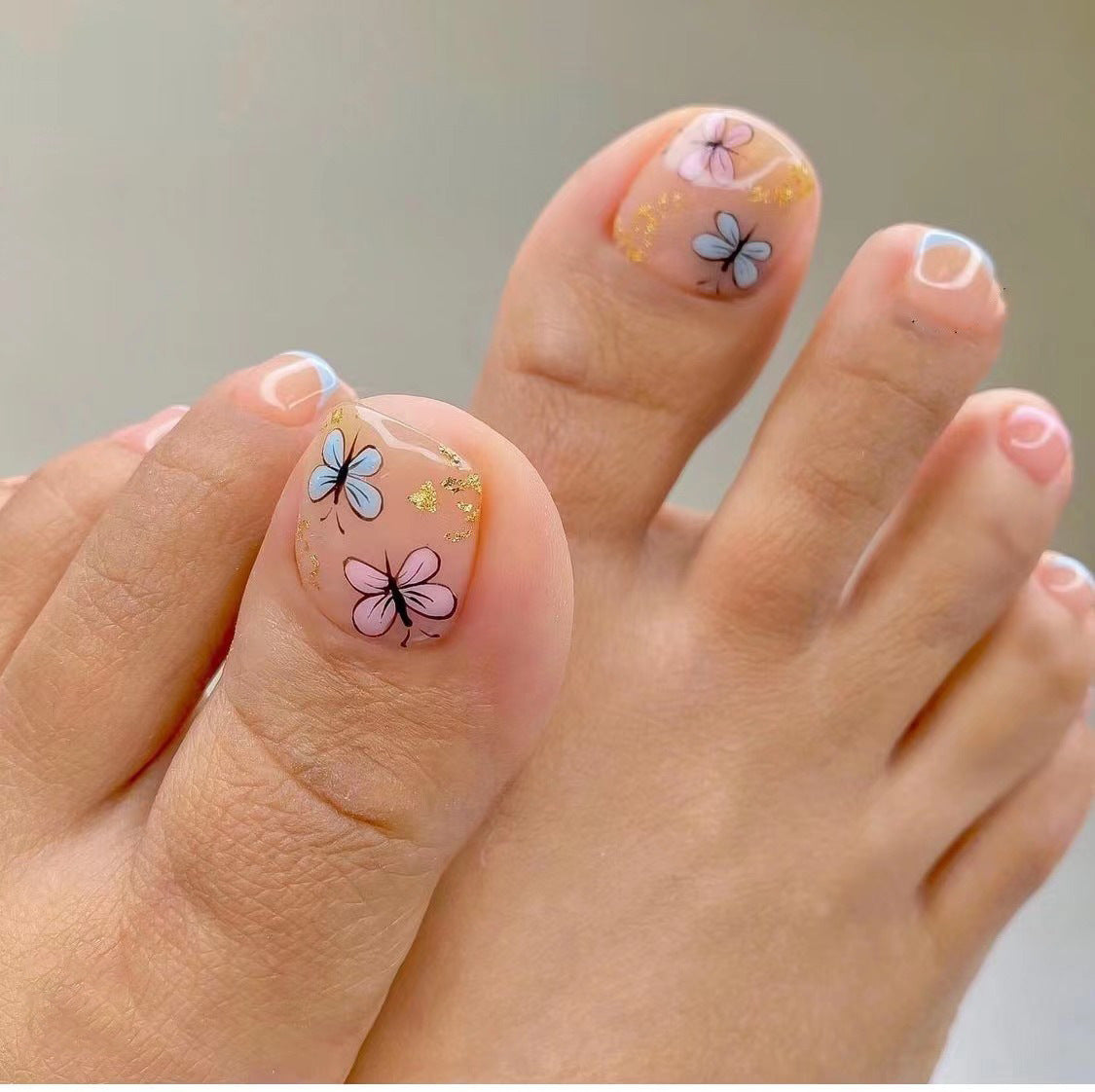 Wear nail manicure toenail patch wholesale collection toenail removable  fake nail false nails｜365nails