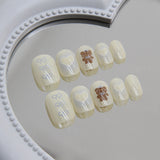 Lazo de amor para uñas infantiles, 24 piezas | 365nails