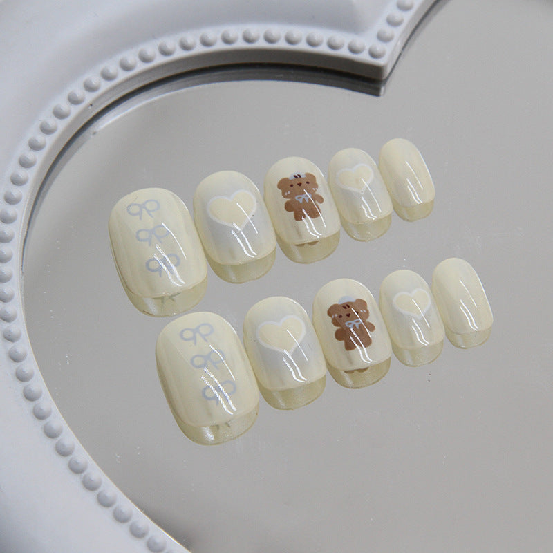 Lazo de amor para uñas infantiles, 24 piezas | 365nails