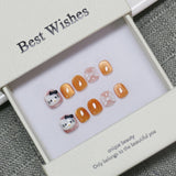 New handmade press-on nails cute cartoon fake nail flakes 3-12 years old