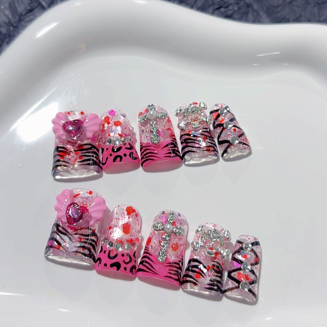 Pink Punk Rebel" – Y2K Gothic Collection
