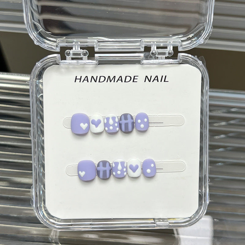 Cute Cartoon Kids Press On Nails Collection