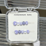 Sweet Cartoon Candy Kids Press On Nails Assorted Set