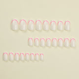 Imagen de uñas simples Imagen de uñas Arte de uñas falso Uñas rectangulares Imagen de uñas adhesivas ｜365nails