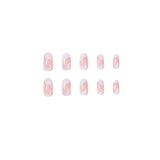 Simple series white French Presson nail fake nail nail  nail  removable nail piece｜365nails