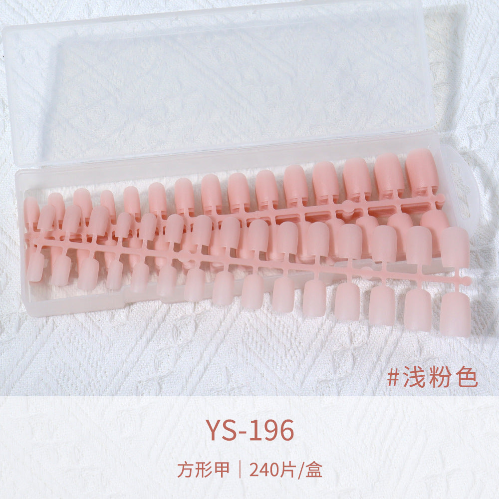 365nails：無縫裸色甲片 — 免銼穿戴延長甲
