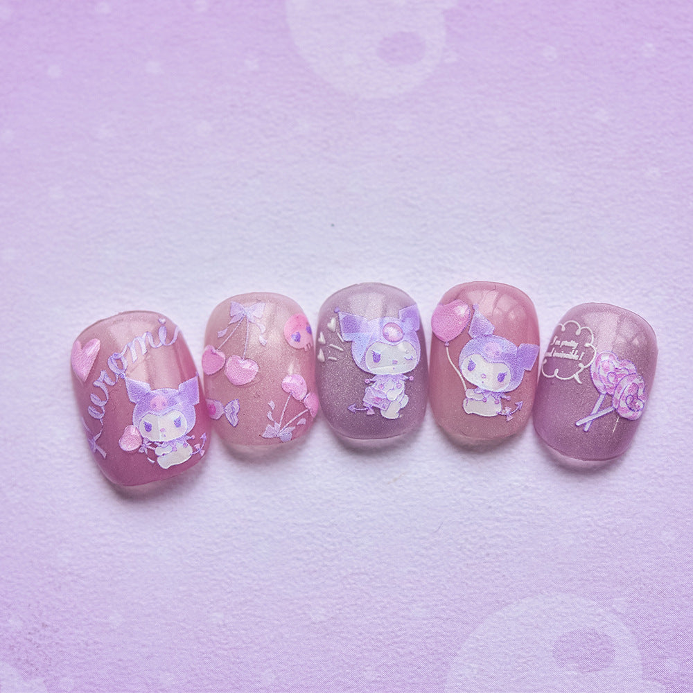 365nails: "Kuromi Sweet Pastel" – nail art stickers