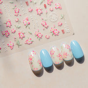 365nails: 桃花中文書法 – 美甲貼紙