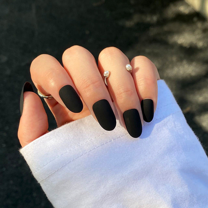 Wearing Nail Scrub Solid Color Collection Nail Patch Wearing Nail Patch Wholesale Wearing Nail Art Advanced Nail Patch Wholesale｜365nails