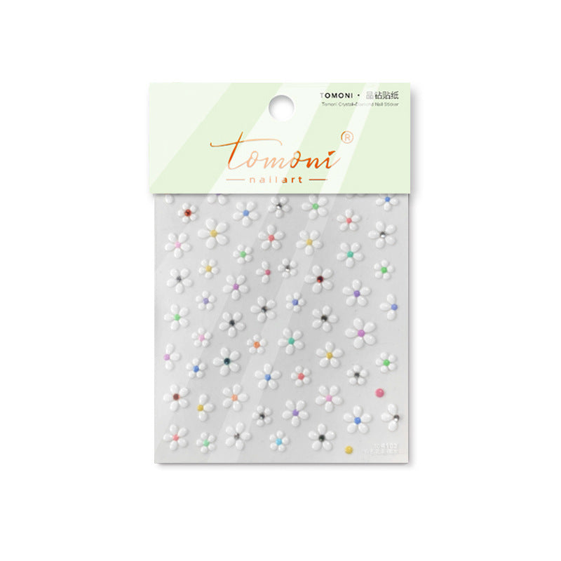 365nails: "Color Center Mini Flower" – nail art stickers