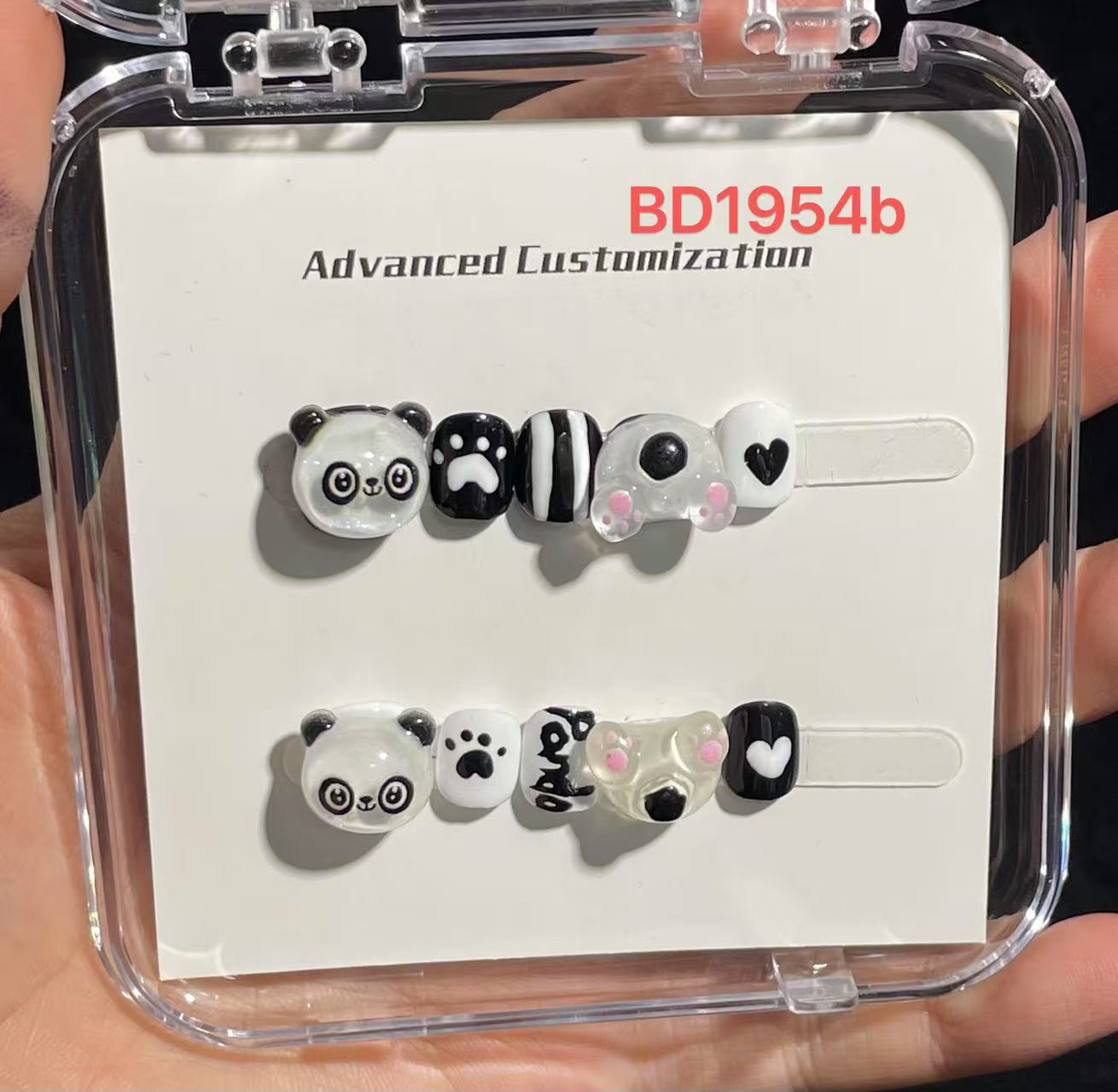 Sweet Cartoon Candy Kids Press On Nails Assorted Set