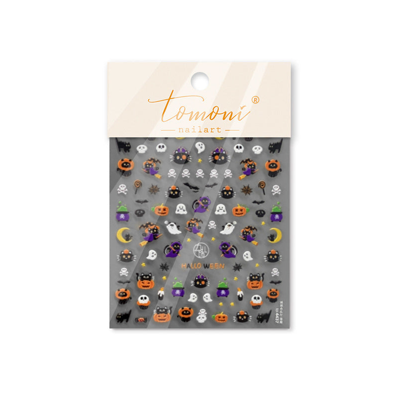 365nails: "Cute Halloween Icons" – nail art stickers