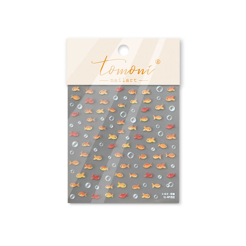 Pearl Shell Goldfish – Lucky Oriental Nail Art Set