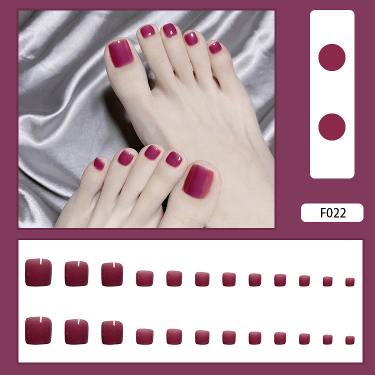 完成款穿戴甲・可拆式假趾甲 ｜365nails