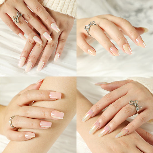 Press on nails Aurora Collection Press on nails Nail Sheet Wholesale Nail Sheet Finished product Removable Press on nails｜365nails