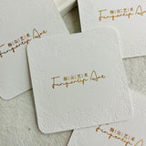 Square Minimal Display Cards for Handmade Press On Nails (MOQ=50)